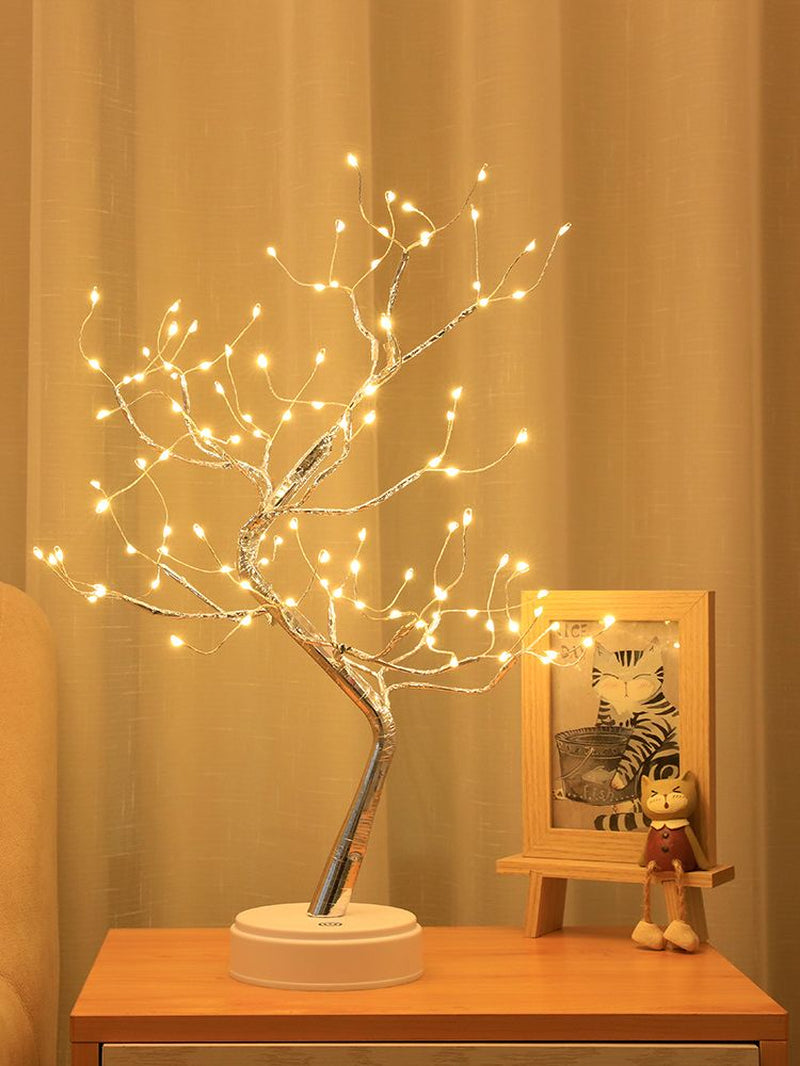 "Magical Tree Lamp - Transform Your Space with Mesmerizing LED Lights, Perfect for Cozy Bedrooms, Home Decor, and Blissful Parties!"