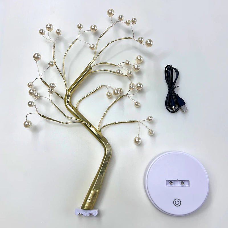 "Magical Tree Lamp - Transform Your Space with Mesmerizing LED Lights, Perfect for Cozy Bedrooms, Home Decor, and Blissful Parties!"